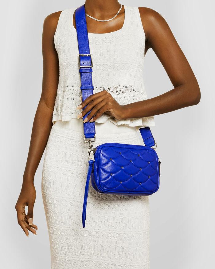 Aimee Kestenberg Light Up The Night Camera Crossbody Cobalt