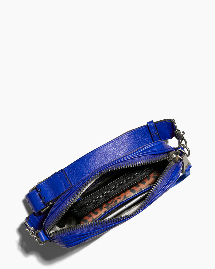 Aimee Kestenberg Light Up The Night Camera Crossbody Cobalt