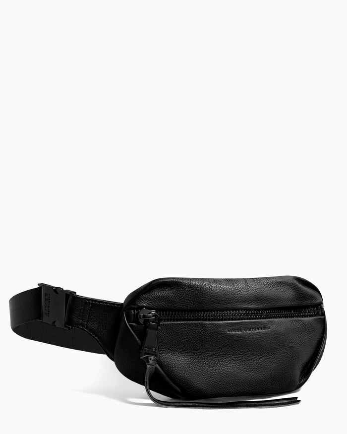 Aimee Kestenberg Milan Bum Bag Black With Shiny Black