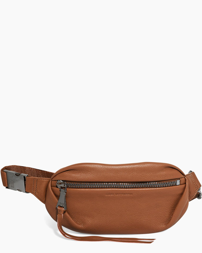 aimee kestenberg Milan Bum Bag Chestnut with Gunmetal