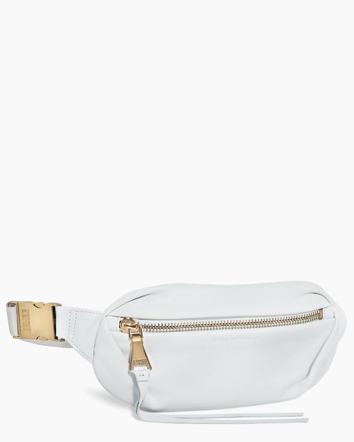 Aimee Kestenberg Milan Bum Bag Cloud With Shiny Gold