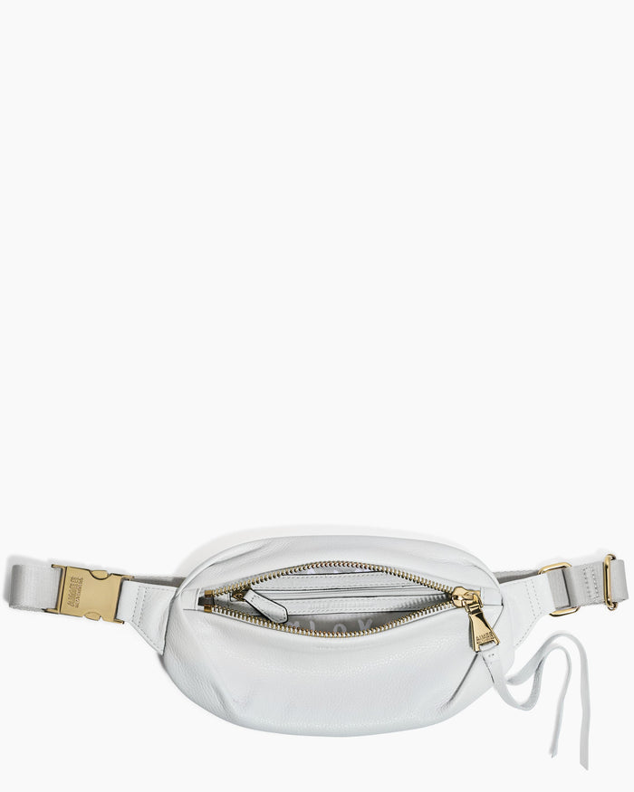 Aimee Kestenberg Milan Bum Bag Cloud With Shiny Gold