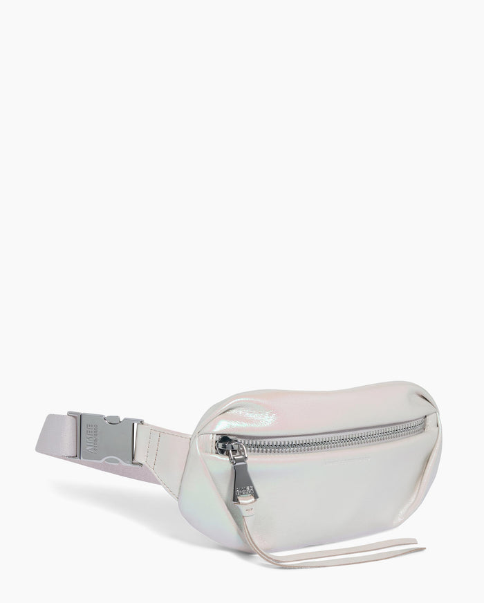 Aimee Kestenberg Milan Novelty Bum Bag White Iridescent