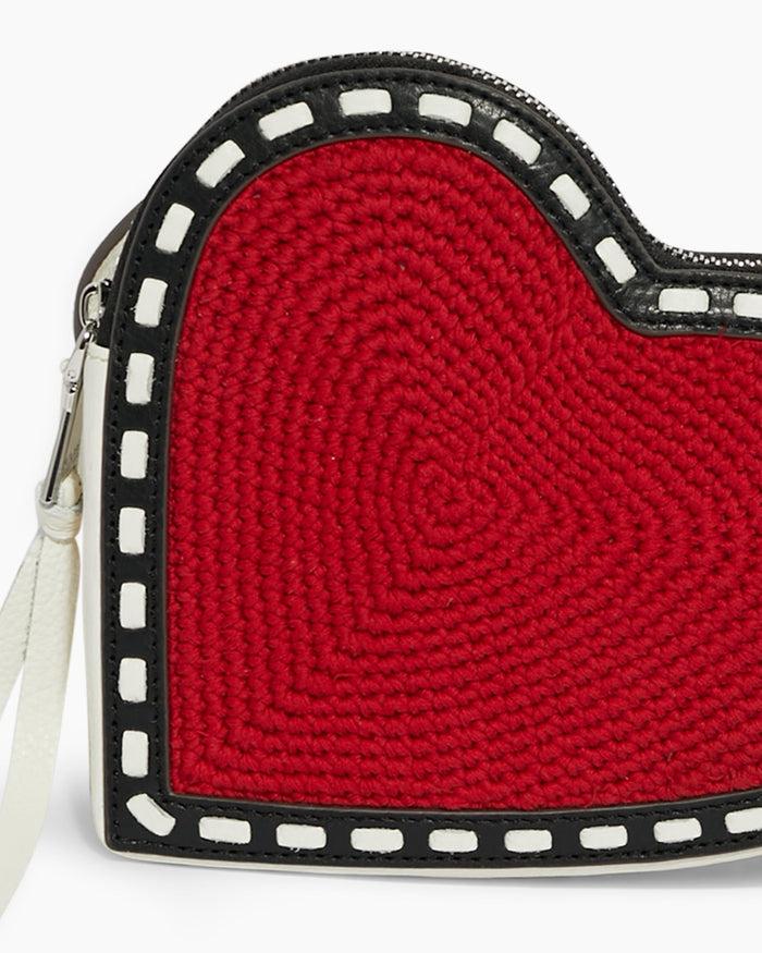 Aimee Kestenberg Nothing But Love Crossbody Clutch Red Multi