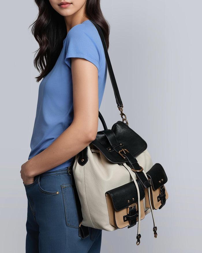 Aimee Kestenberg Saddle-Up Backpack Chalk Colorblock