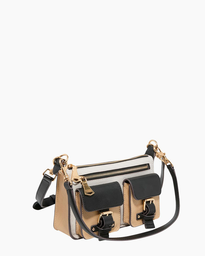 Aimee Kestenberg Saddle-Up Mini Convertible Crossbody Chalk Colorblock