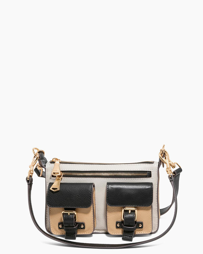 aimee kestenberg Saddle-Up Mini Convertible Crossbody Chalk Colorblock
