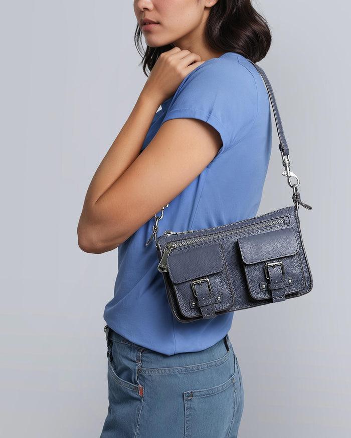 Aimee Kestenberg Saddle-Up Mini Convertible Crossbody Soft Ink