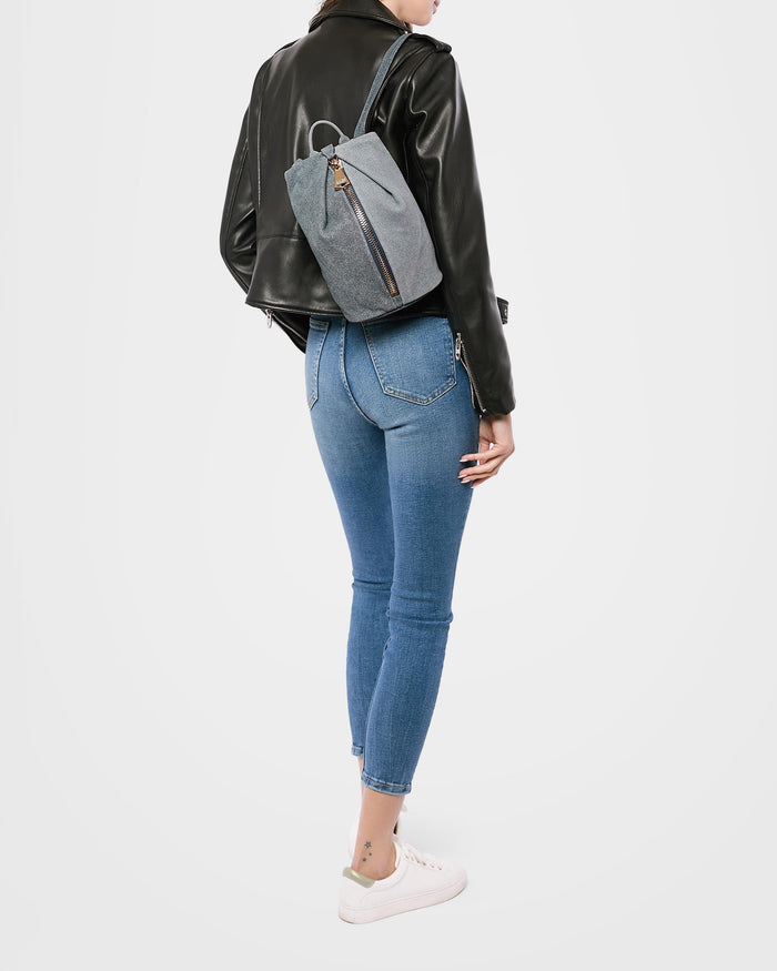 Aimee Kestenberg Tamitha Mini Backpack Denim Leather