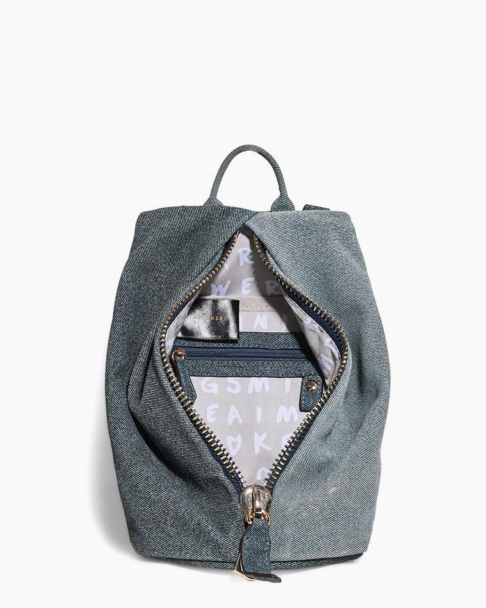 Aimee Kestenberg Tamitha Mini Backpack Denim Leather