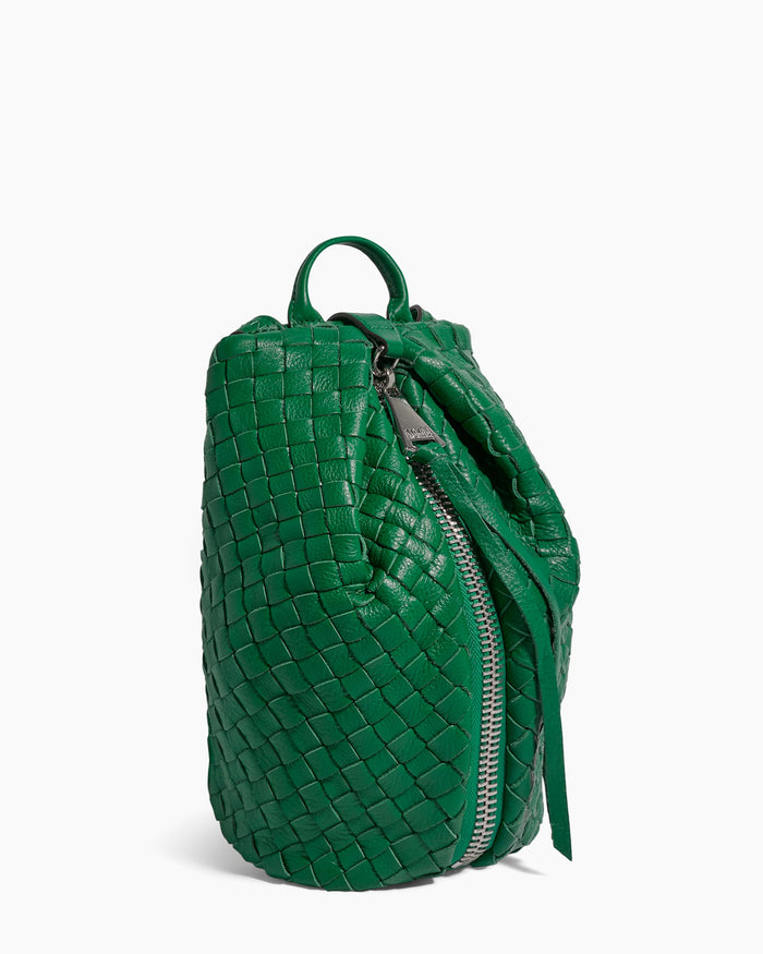 Aimee Kestenberg Tamitha Mini Backpack Kelly Green Woven