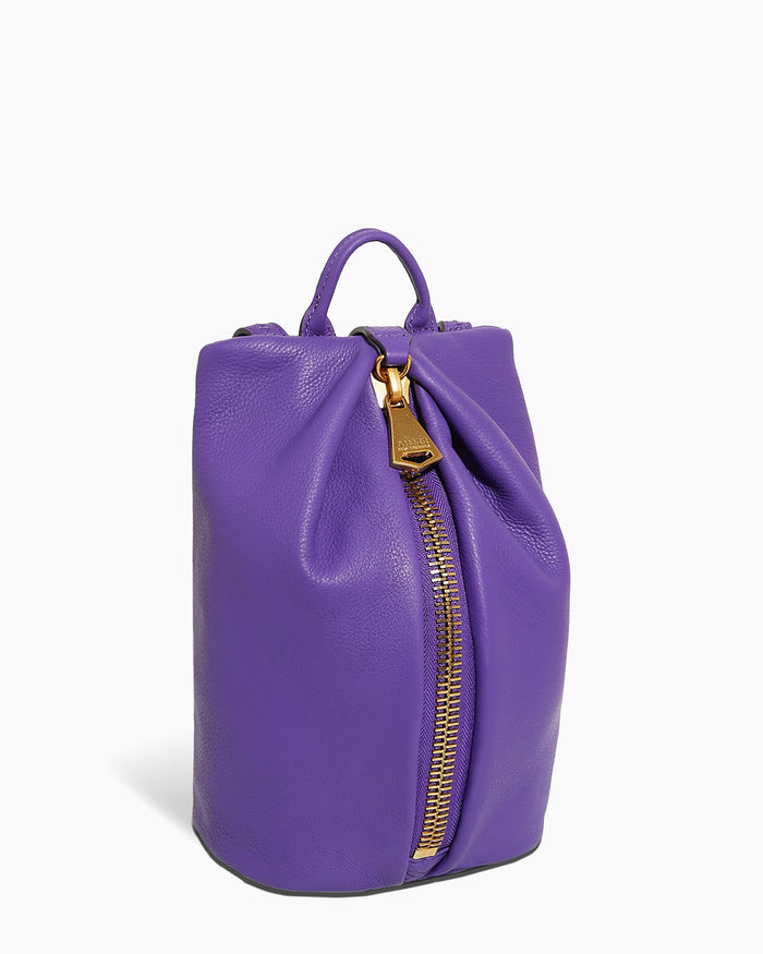 Aimee Kestenberg Tamitha Mini Backpack Violet With 14k Yellow Gold