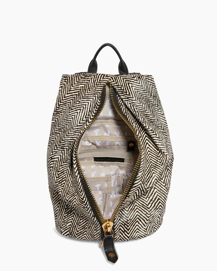 Aimee Kestenberg Tamitha Novelty Backpack Chevron Haircalf