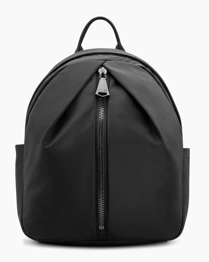 aimee kestenberg Tamitha Nylon Zip Around Laptop Backpack Black