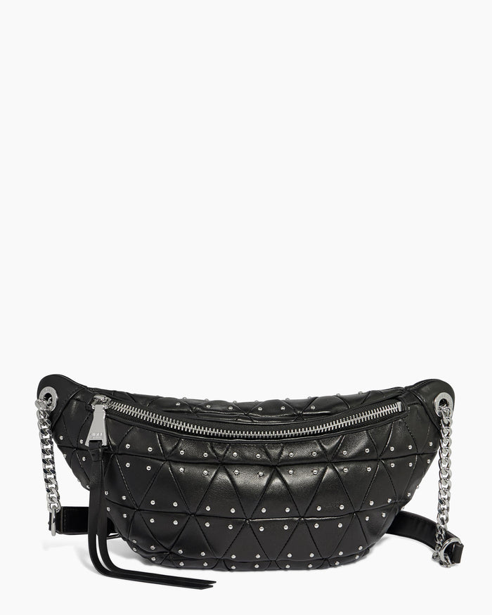 aimee kestenberg The Hug Convertible Sling Black Geo Studs