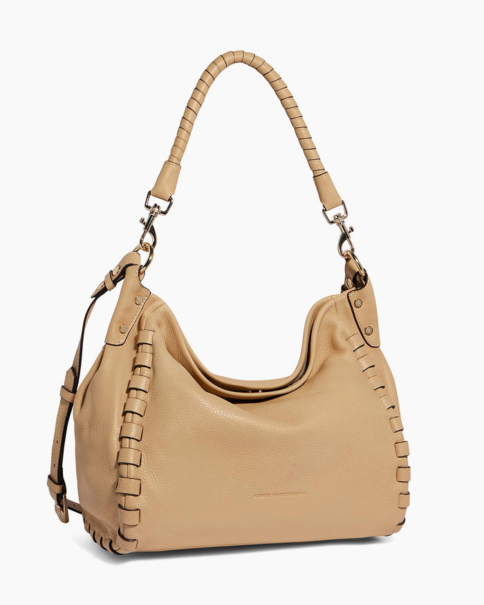 Aimee Kestenberg Zen Hobo Camel With Nostalgic Gold