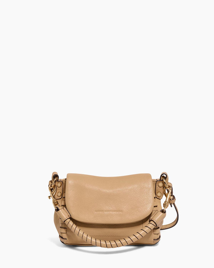 aimee kestenberg Zen Mini Crossbody Camel With Nostalgic Gold