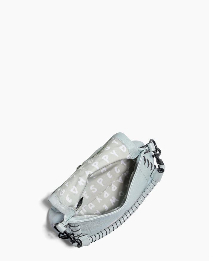 Aimee Kestenberg Zen Mini Crossbody Mystic Metallic Blue