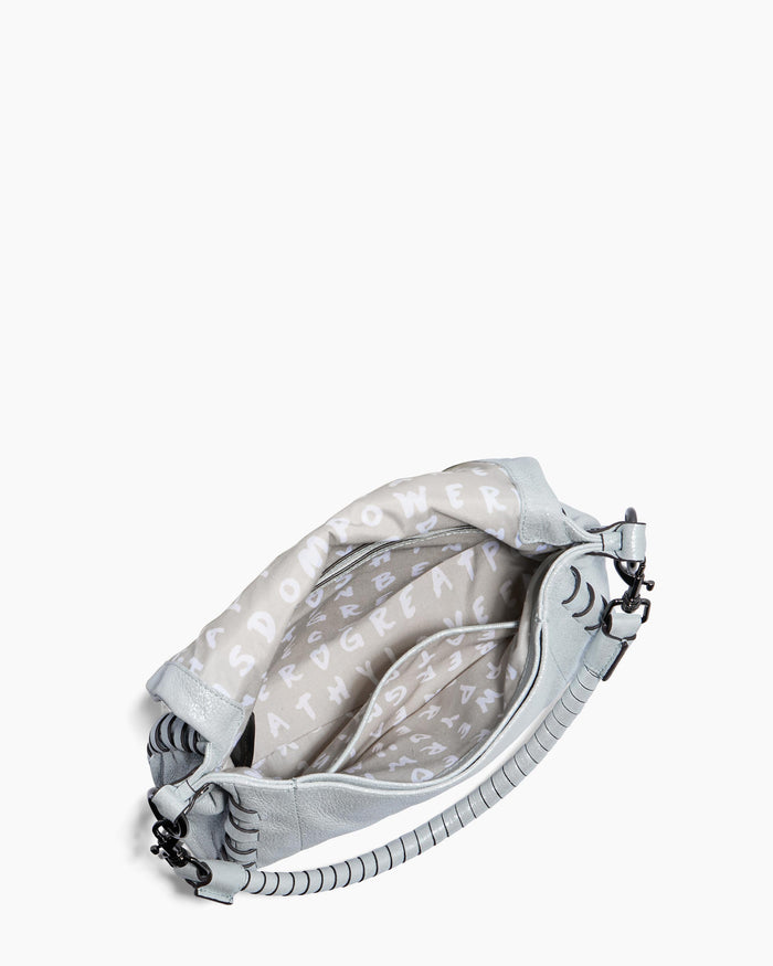 Aimee Kestenberg Zen Novelty Convertible Crossbody Mystic Metallic Blue