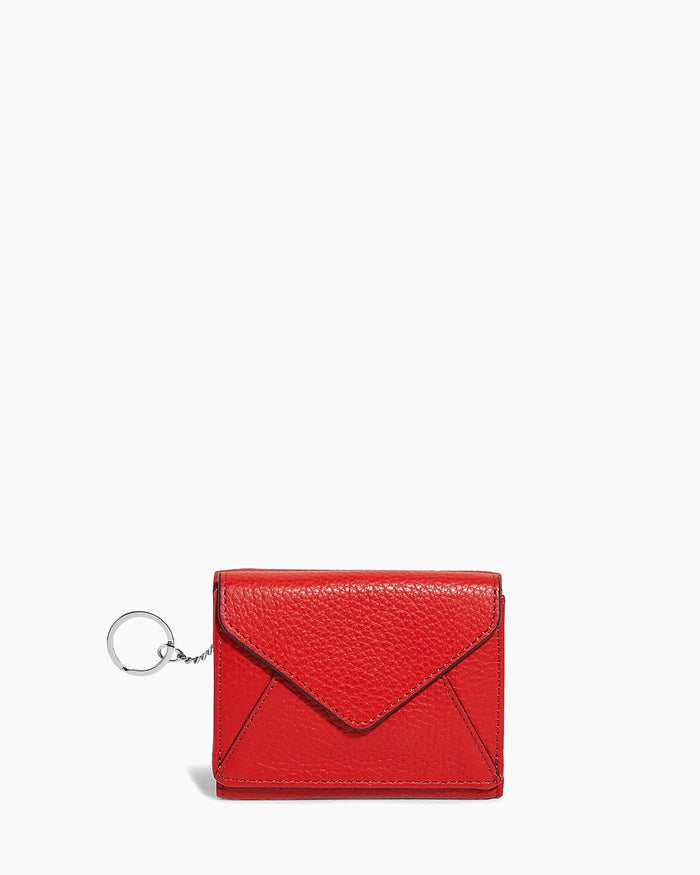 aimee kestenberg Zip It Up Trifold Wallet Corvette Red