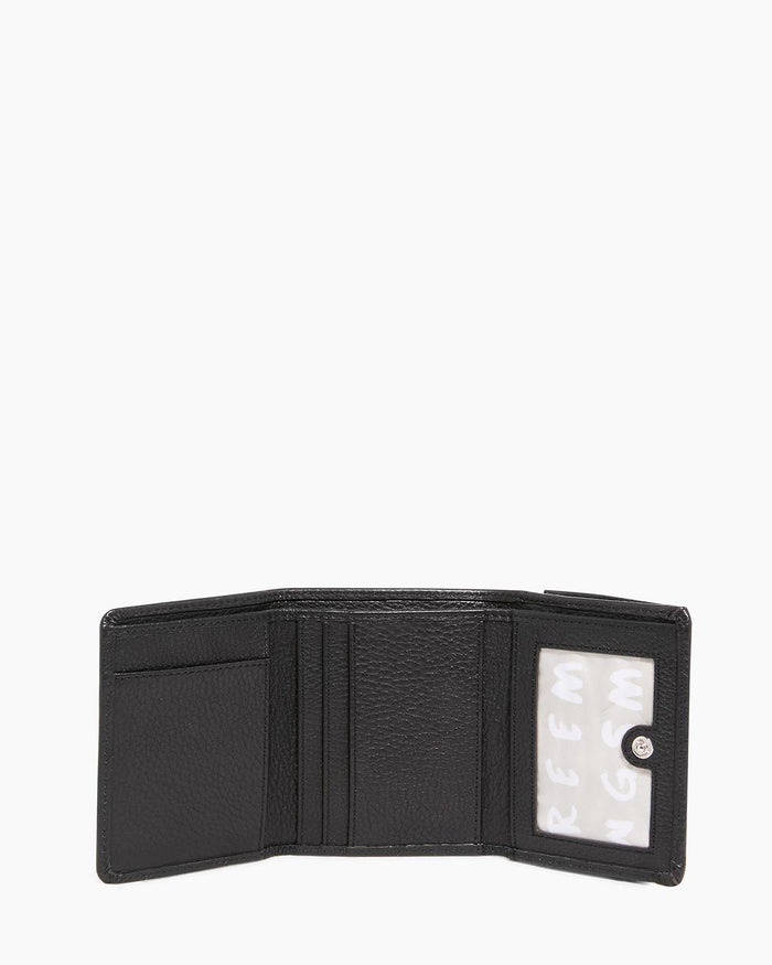 Aimee Kestenberg Zip It Up Trifold Wallet Sandy Gold