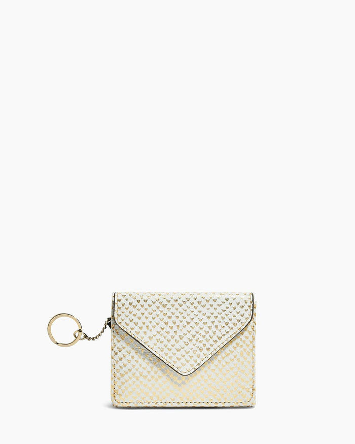 aimee kestenberg Zip It Up Trifold Wallet Sandy Gold