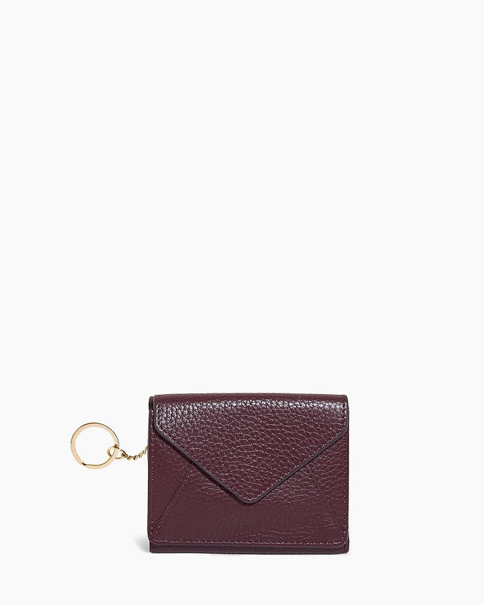 aimee kestenberg Zip It Up Trifold Wallet True Plum