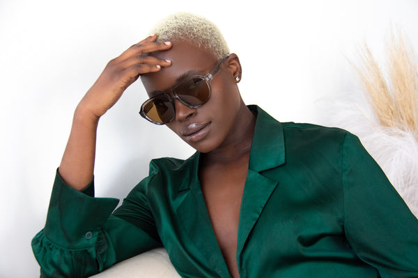 Aj Morgan Bilko Glasses - Retro Unisex Aviator Sunglasses