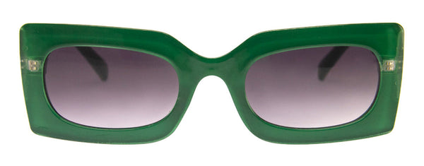 Aj Morgan Chunky Rectangular Trendy Sunglasses In Bright Colors / 88567 Peruse