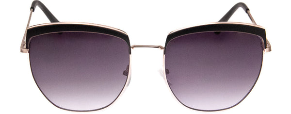 Aj Morgan Classic Contemporary Metal Sunglasses With A Color Trim For Women And Men / Classy Sassy - 84131