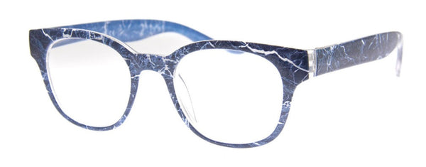aj morgan Classic Rectangular Reading Glasses in a unique marble finish | 54388 Farval