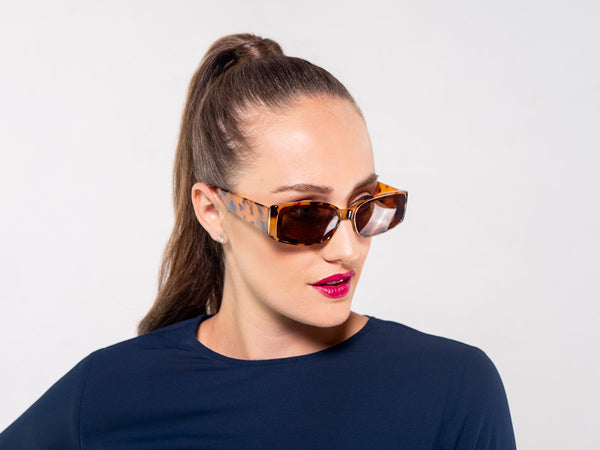 Aj Morgan Classic Rectangular Sunglasses For Men & Women | 59191 Broad Street