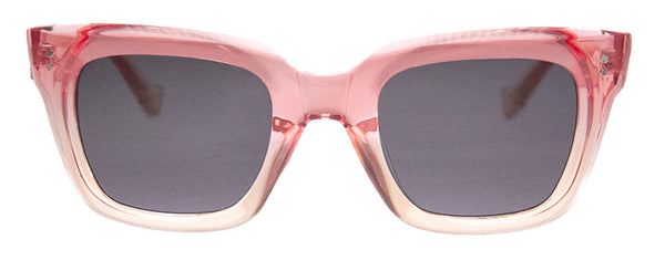 Aj Morgan Classic Rectangular Sunglasses In A Crystal Two-toned Color Palette For Women And Men / 88592 - Step Up