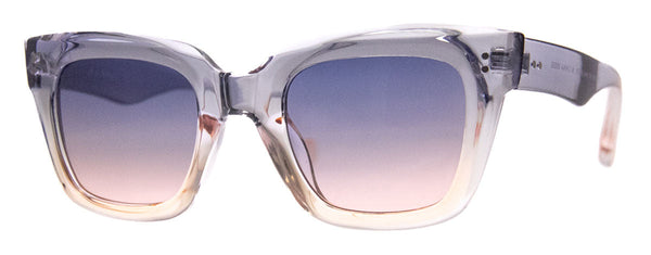 aj morgan Classic Rectangular Sunglasses in a crystal two-toned color palette for Women and Men / 88592 - Step Up