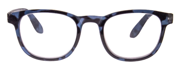 Aj Morgan Classic Square Unisex Readers In Variety Of Tortoiseshell Hues / 54411 Humble Pie