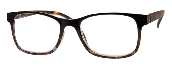 aj morgan Classic Two-Toned Rectangular Readers for Women and Men / 84116 Tranquil