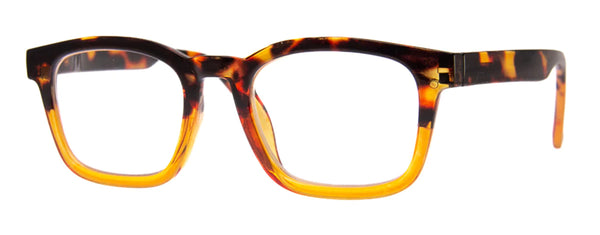 aj morgan Classic Unisex Readers in a Unique Two-Tone Pattern / 84110 Interview