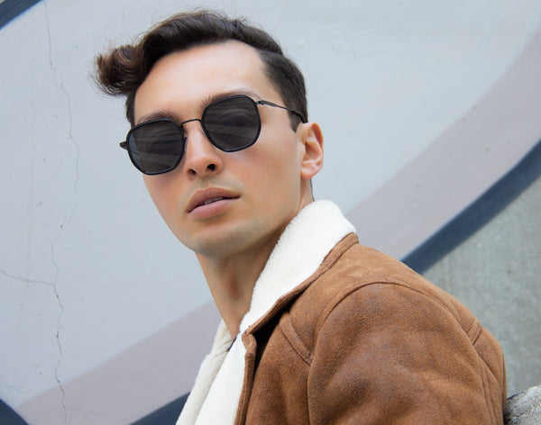 Aj Morgan Classic Unisex Square Sunglasses With Metal Detailing / 88524A James