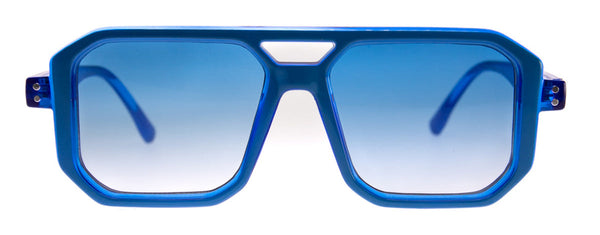 Aj Morgan Color Pop Rectangular Aviators For Men And Women / 39154 Digital Master