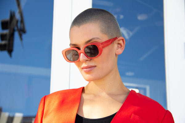 Aj Morgan Colorful Rectangular Sunglasses For Women / 88540 Mulholland