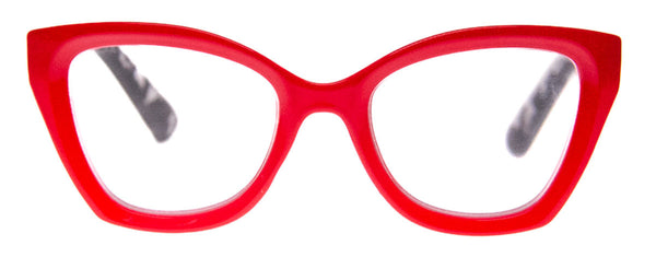 Aj Morgan Colorful Two-Toned Cat-Eye Readers For Women / 54419 No Regrets