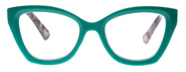 Aj Morgan Colorful Two-Toned Cat-Eye Readers For Women / 54419 No Regrets