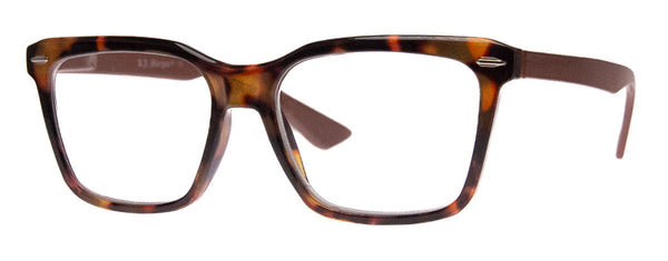 aj morgan Contemporary classic rectangular Readers in a variety of Tortoiseshell hues for Women and Men / 84139 Contemporary aj morgan Contemporary classic rectangular Readers in a variety of Tortoiseshell hues for Women and Men / 84139 Contemporary