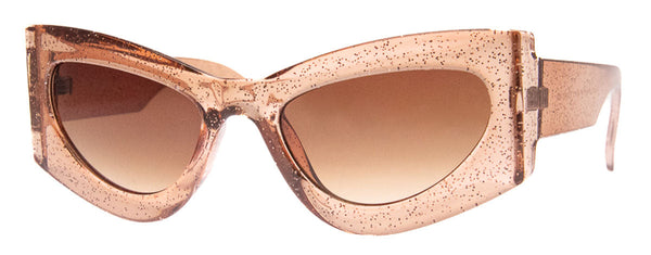 aj morgan Empress Glitter-Frame Sunglasses | AJ Morgan Eyewear