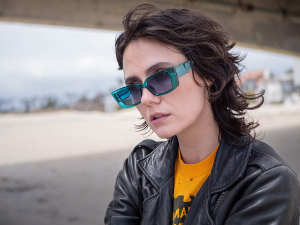 Aj Morgan Funky Retro Rectangular Sunglasses For Women | 59252-Avery