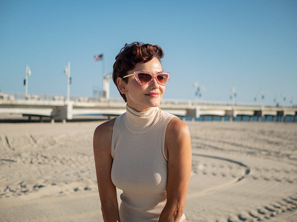 Aj Morgan Funky Vintage Cat Eye Sunglasses For Women | 59231 - Butterfly