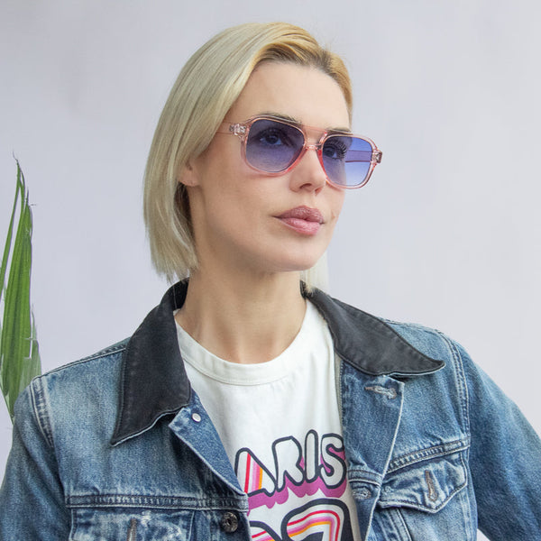 Aj Morgan Greetings Pink Aviator Sunglasses | AJ Morgan Eyewear