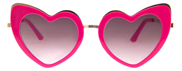 Aj Morgan Heart-Throb Glasses - Fun Oversized Heart-Shaped Sunglasses