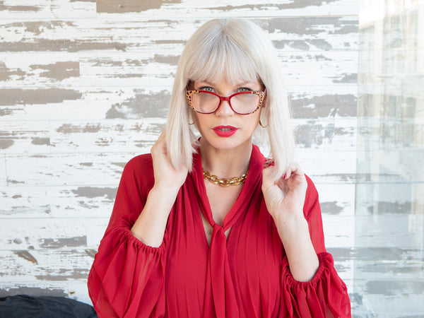 Aj Morgan Hip Cat-Eye Reading Glasses For Men & Women | 54362 Night Dancer