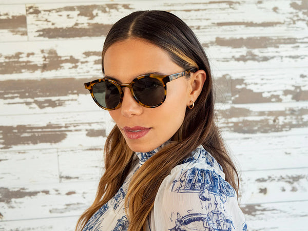 Aj Morgan Hip Mens & Womens Round Sunglasses | 84008 - Low Key